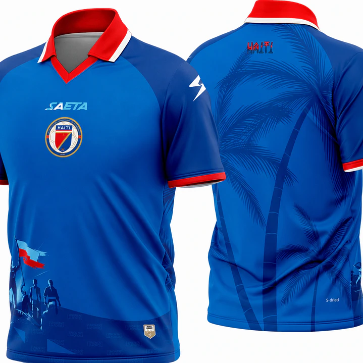 Arte Vetor Camisa Haiti Titular 2026-28 1