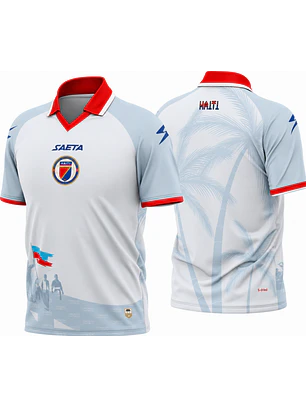 Arte Vetor Camisa Haiti Reserva 2026-28
