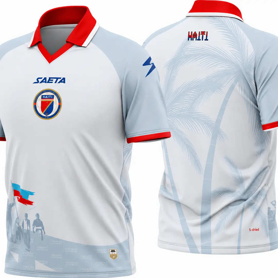 Arte Vetor Camisa Haiti Reserva 2026-28 1