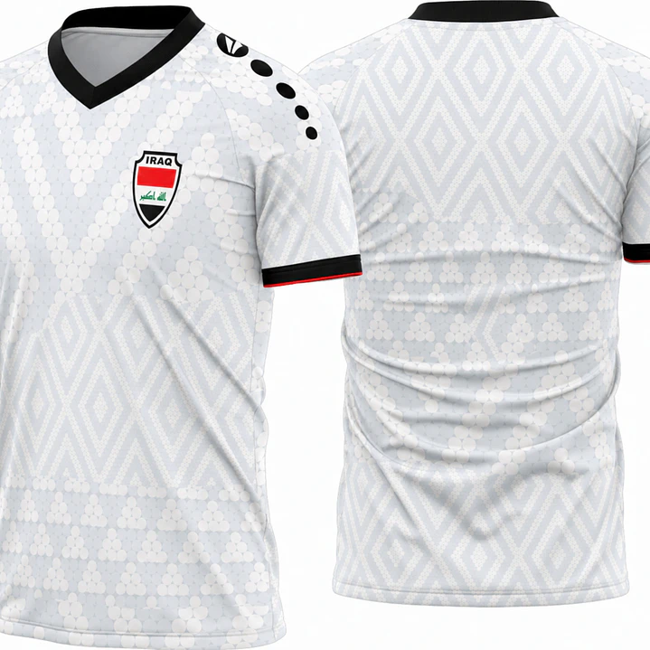 Arte Vetor Camisa Iraque Titular 2026-28 1