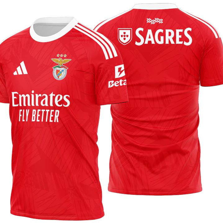 Arte Vetor Camisa Benfica Home 2026-2027 1