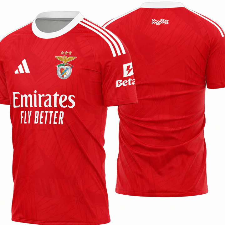 Arte vetor camisa Benfica Home 2026-2027 1