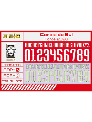 Fonte Coreia do Sul 2026