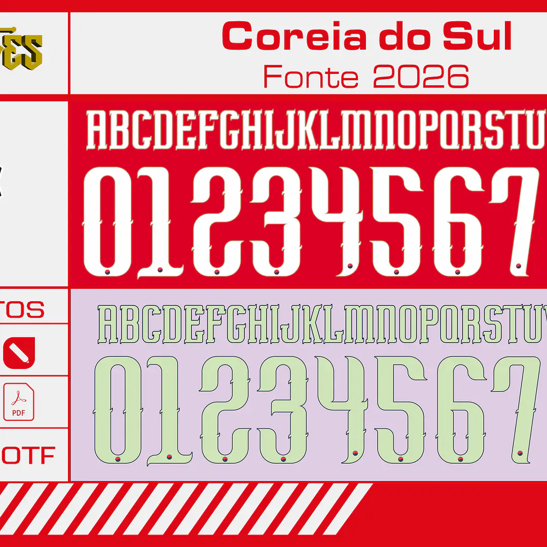 Fonte Coreia do Sul 2026 1