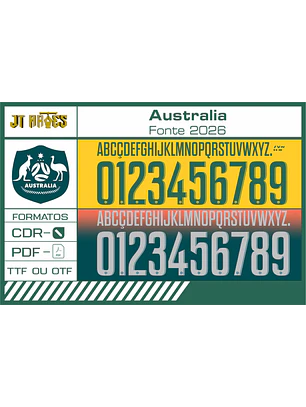 Fonte Australia 2026