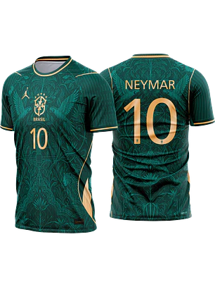 Arte Vetor Camisa Brasil Conceito Verde 2026