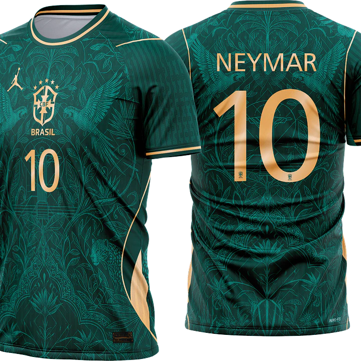 Arte Vetor Camisa Brasil Conceito Verde 2026 1