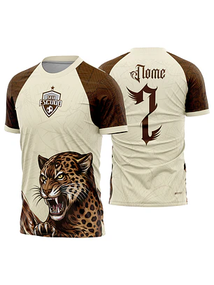 Arte Vetor Camisa Interclasse Onça Buffy Mod-920