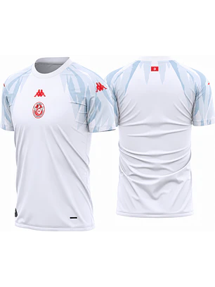 Arte Vetor Camisa Tunisia Titular 2026-28