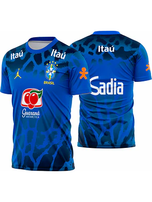 Arte Vetor Camisa Brasil Pré-Jogo II 2026-28