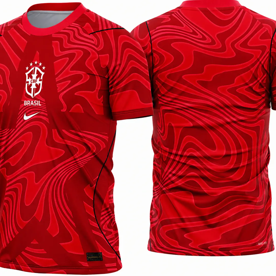 Arte Vetor Camisa Brasil Goleiro 5 2026 1