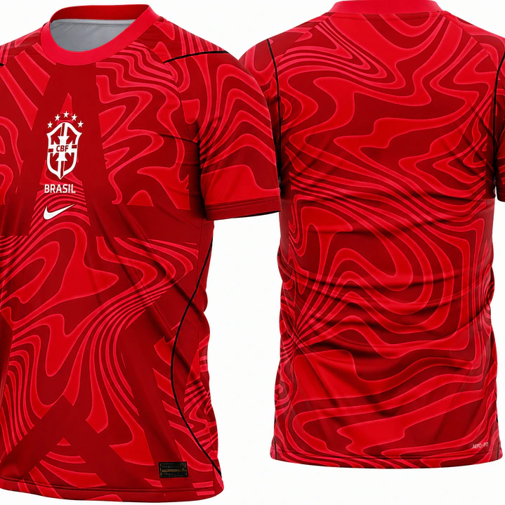 Arte Vetor Camisa Brasil Goleiro 5 2026 1
