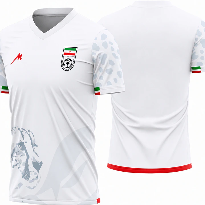 Arte vetor camisa Irã Titular 2026-28  1