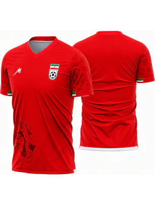 Arte Vetor Camisa Irã Reserva 2026-28 