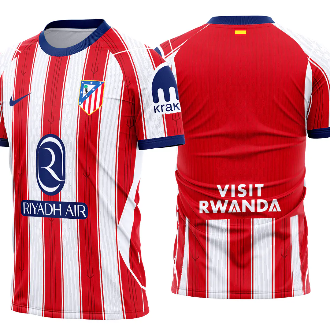 Arte Vetor Camisa Atletico Madrid Home 2026-2027 1