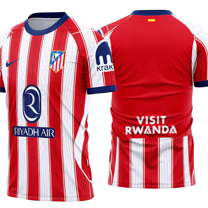 Arte Vetor Camisa Atletico Madrid Home 2026-2027 1