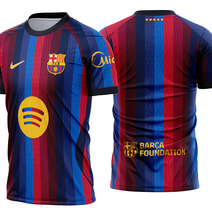 Arte Vetor Camisa Barcelona FC Home 2026-2027 1