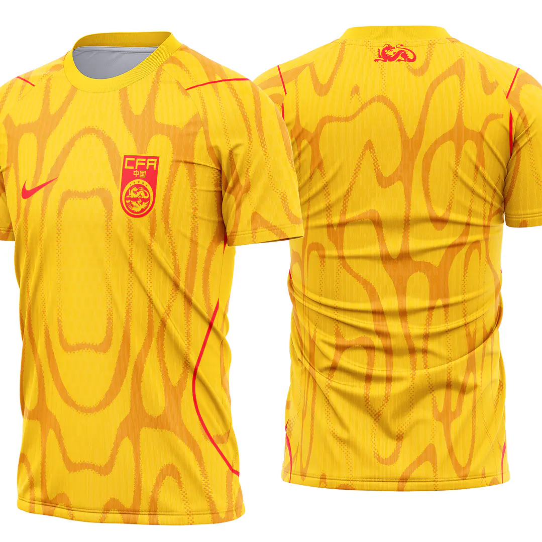 Arte Vetor Camisa China Away 2026 1
