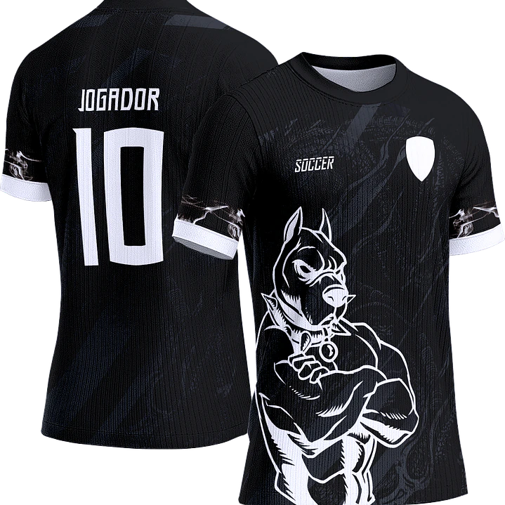 Arte Vetor Camisa Interclasse 009 Pitbull 1