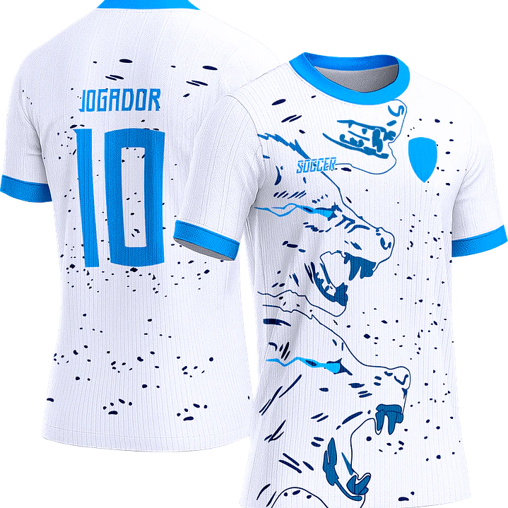 Arte Vetor Camisa Interclasse 012 Lobo 1