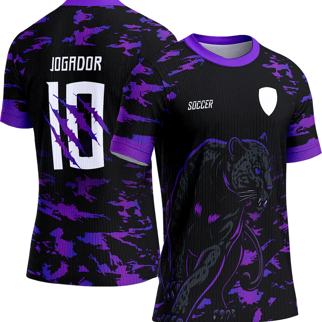 Arte Vetor Camisa Interclasse 014 Pantera 1