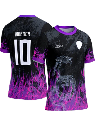 Arte Vetor Camisa Interclasse 015 Dragão