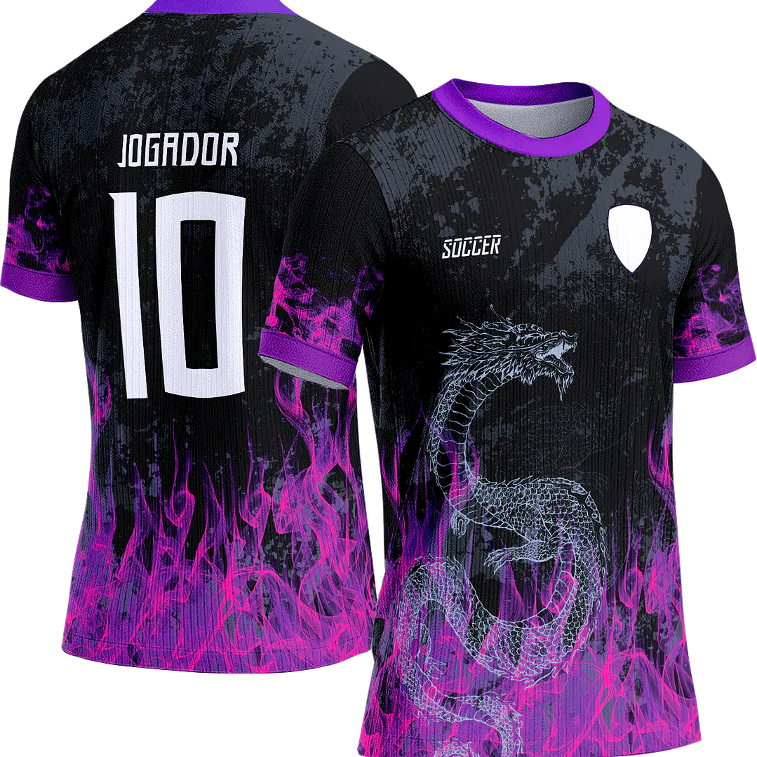 Arte Vetor Camisa Interclasse 015 Dragão 1