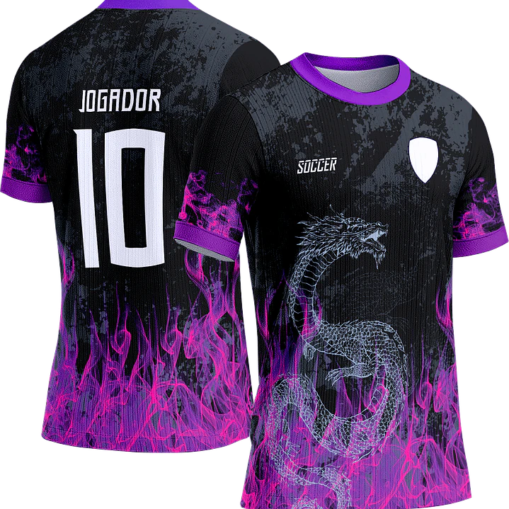 Arte Vetor Camisa Interclasse 015 Dragão 1