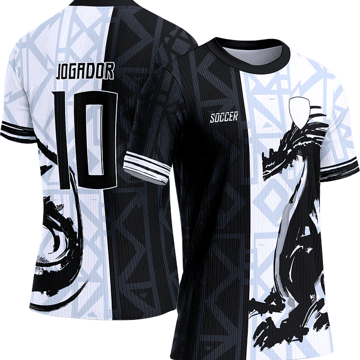 Arte Vetor Camisa Interclasse 017 Dragão 1