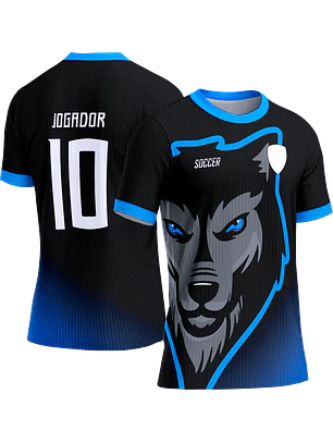 Arte Vetor Camisa Interclasse 019 Lobo