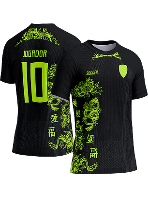 Arte Vetor Camisa Interclasse 020 Dragão