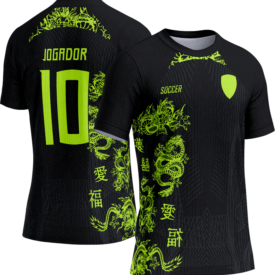 Arte Vetor Camisa Interclasse 020 Dragão 1