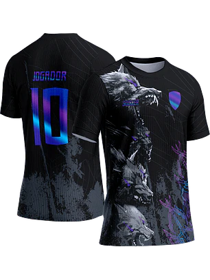 Arte Vetor Camisa Interclasse 021 Lobo