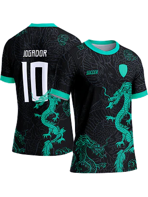 Arte Vetor Camisa Interclasse 022 Dragão