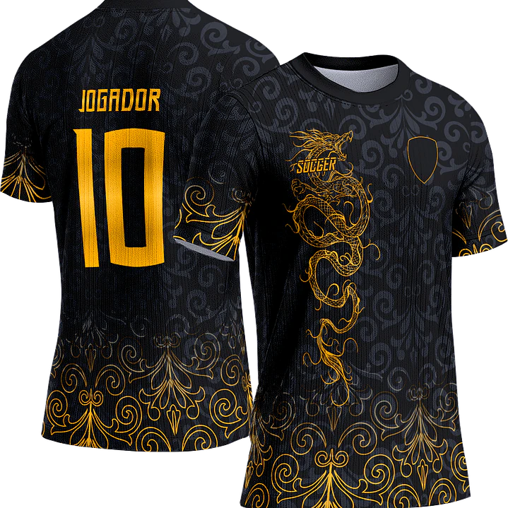 Arte Vetor Camisa Interclasse 024 Dragão 1