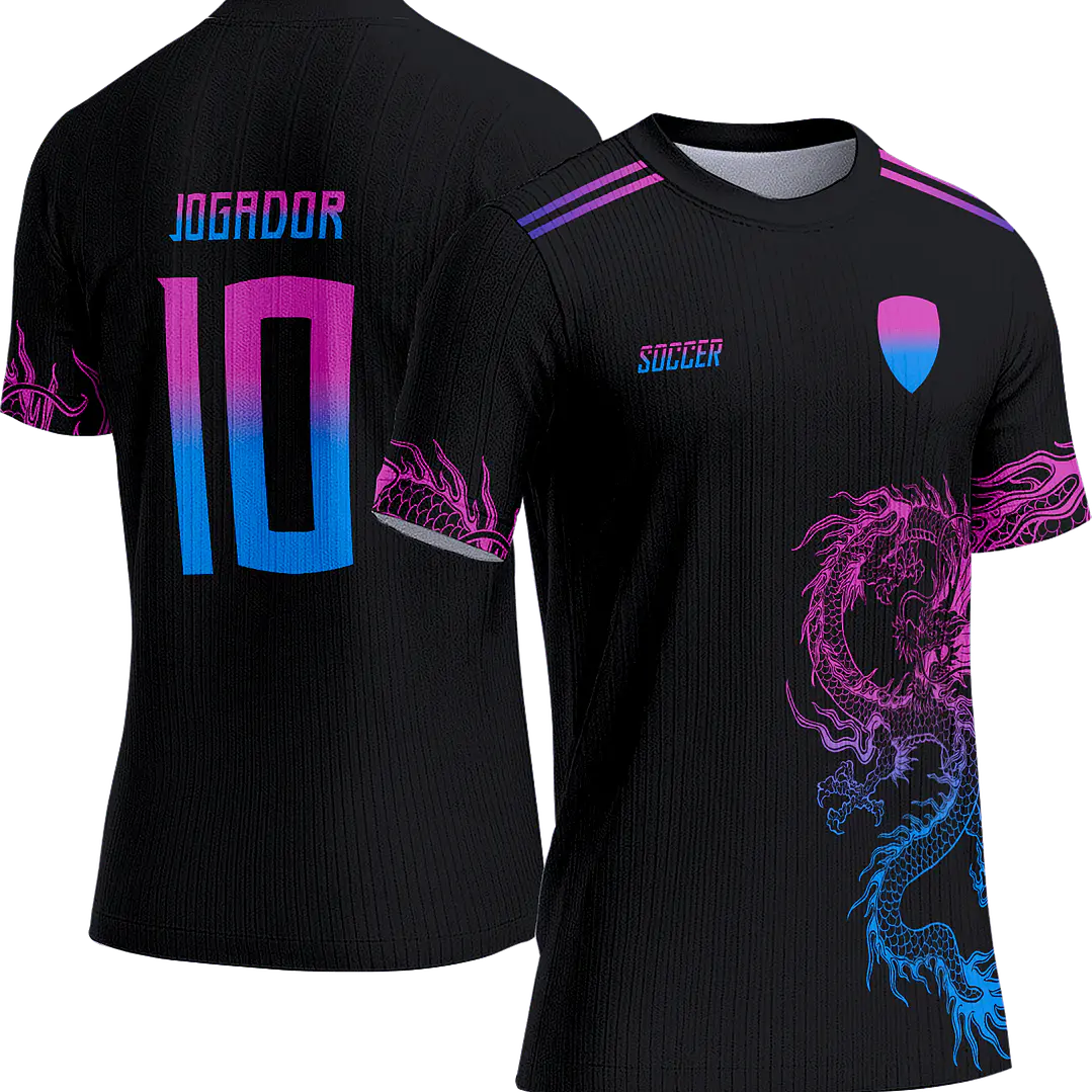 Arte Vetor Camisa Interclasse 027 Dragão 1