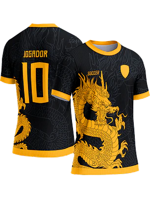 Arte Vetor Camisa Interclasse 028 Dragão