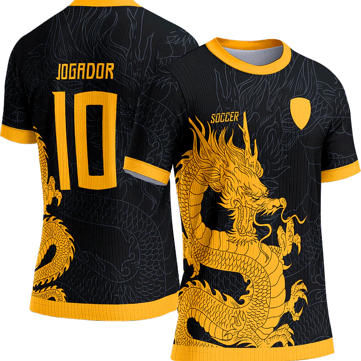 Arte Vetor Camisa Interclasse 028 Dragão 1