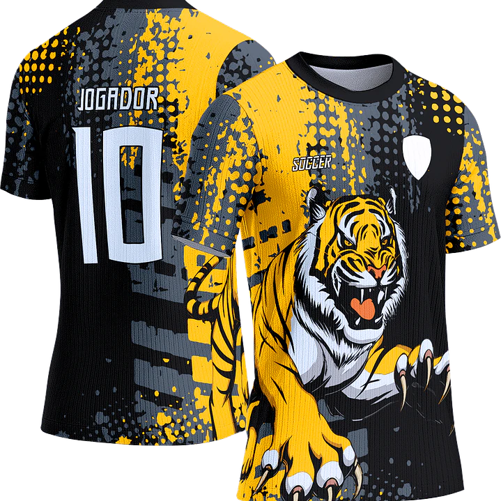 Arte Vetor Camisa Interclasse 033 Tigre 1