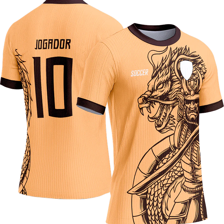Arte Vetor Camisa Interclasse 035 Samurai 1
