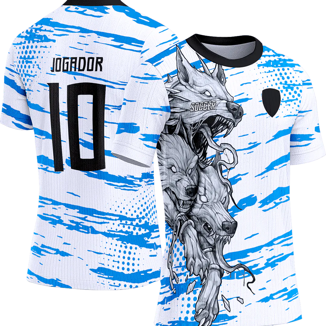 Arte Vetor Camisa Interclasse 036 Cerberus 1