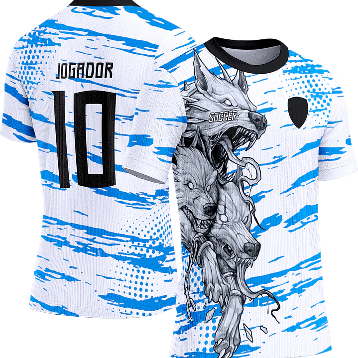 Arte Vetor Camisa Interclasse 036 Cerberus 1