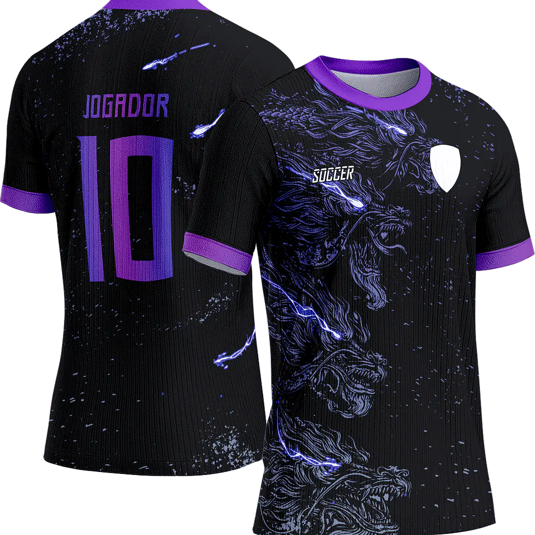 Arte Vetor Camisa Interclasse 038 Dragão 1