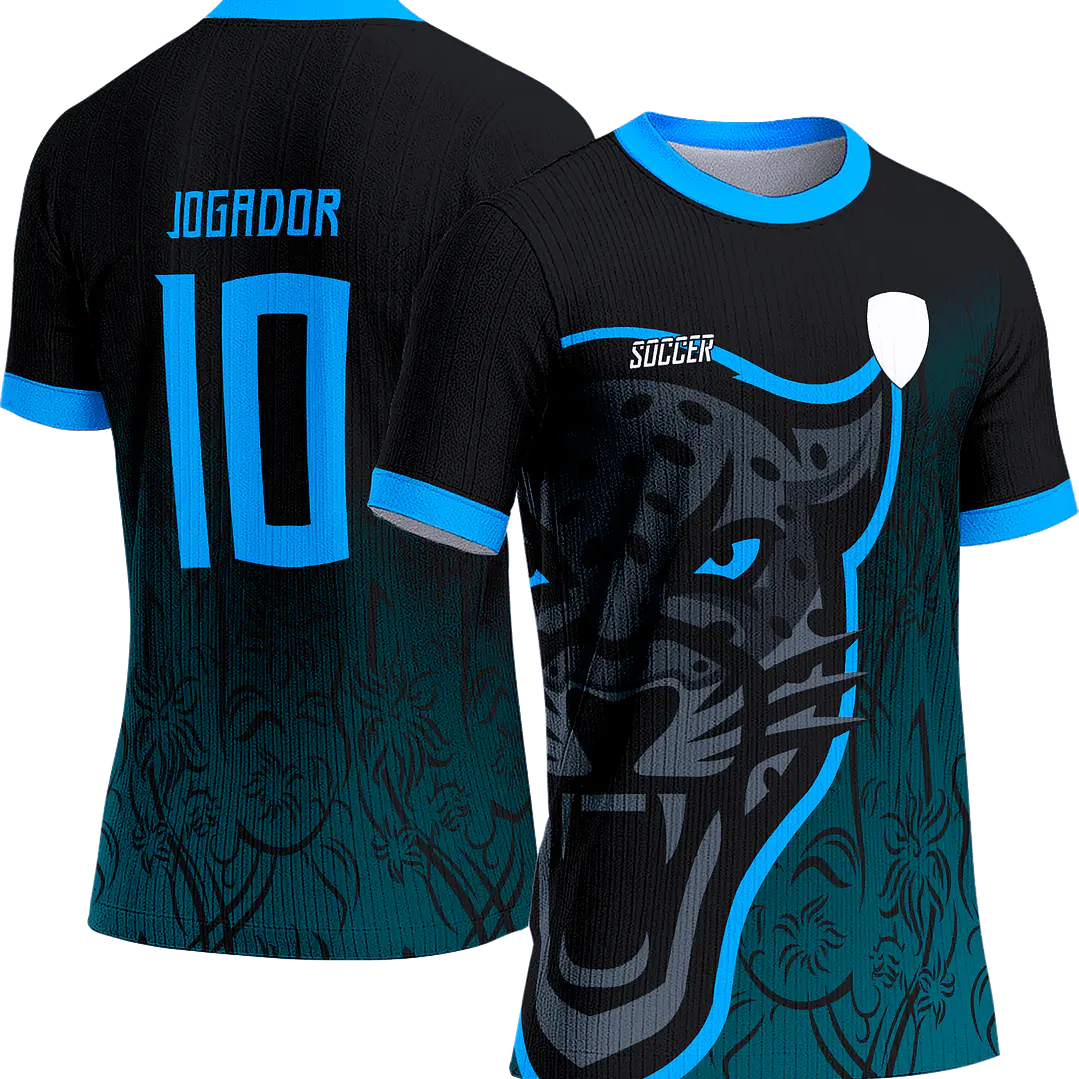Arte Vetor Camisa Interclasse 042 Onça 1