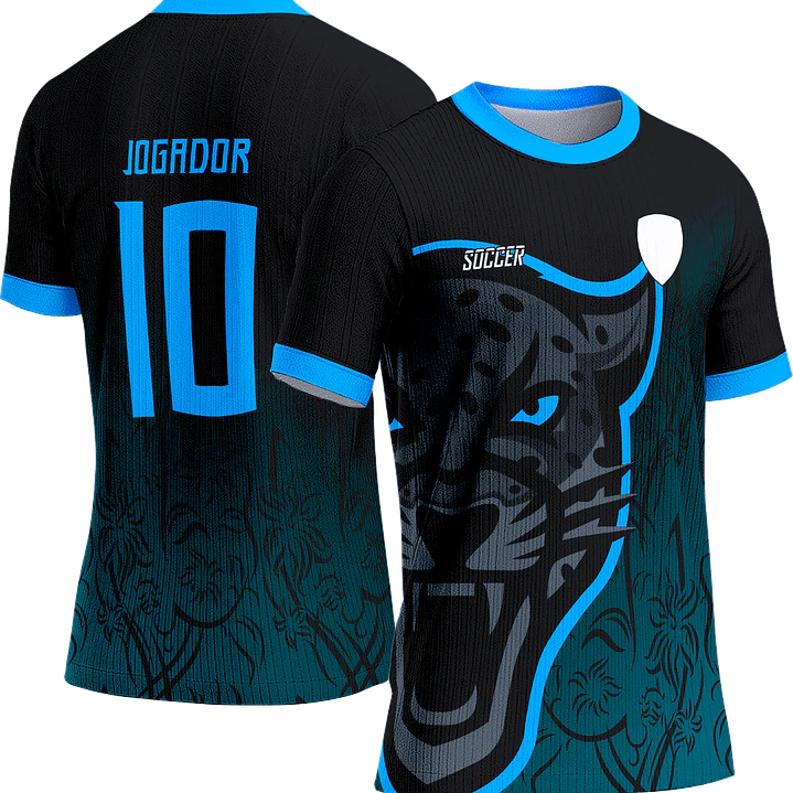 Arte Vetor Camisa Interclasse 042 Onça 1