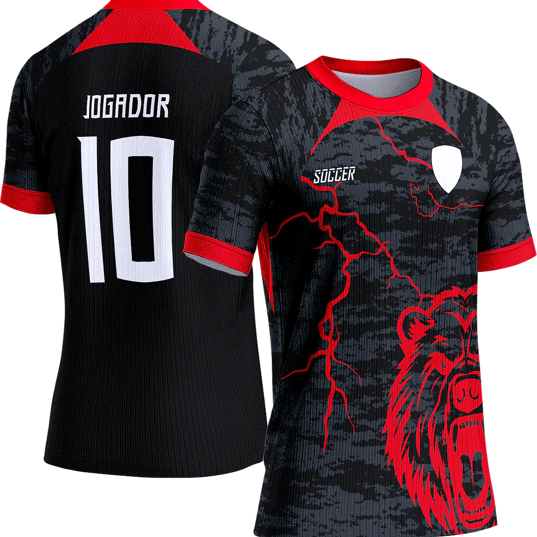Arte Vetor Camisa Interclasse 046 Urso 1