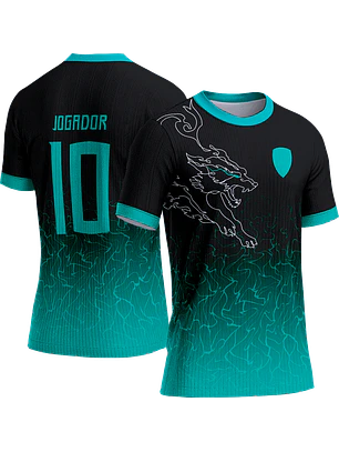 Arte Vetor Camisa Interclasse 049 Lobo