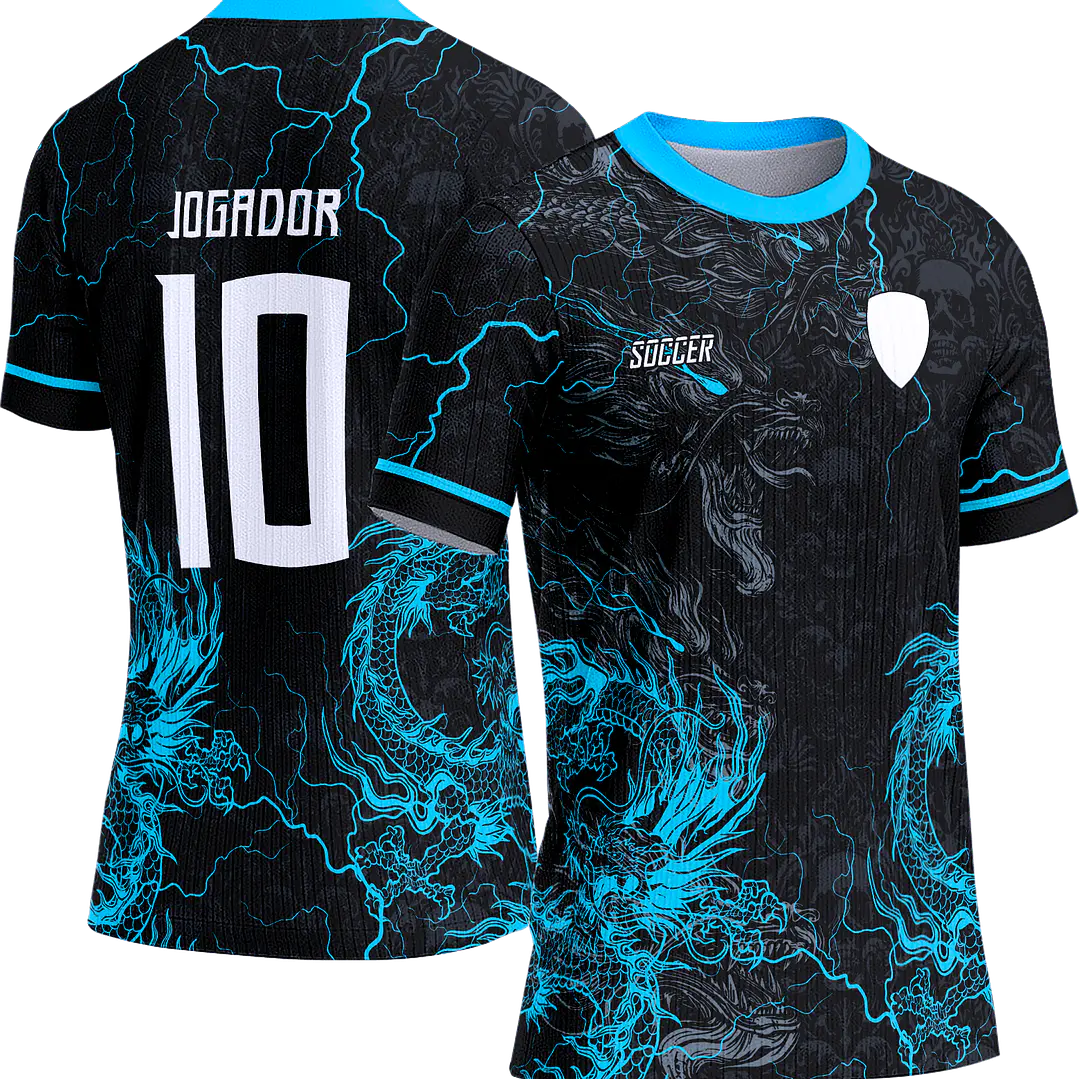 Arte Vetor Camisa Interclasse 051 Dragão 1