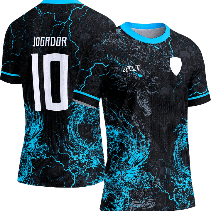 Arte Vetor Camisa Interclasse 051 Dragão 1