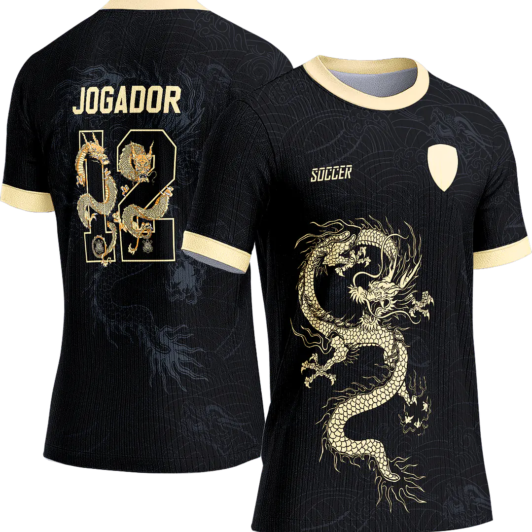 Arte Vetor Camisa Interclasse 060 Dragão 1
